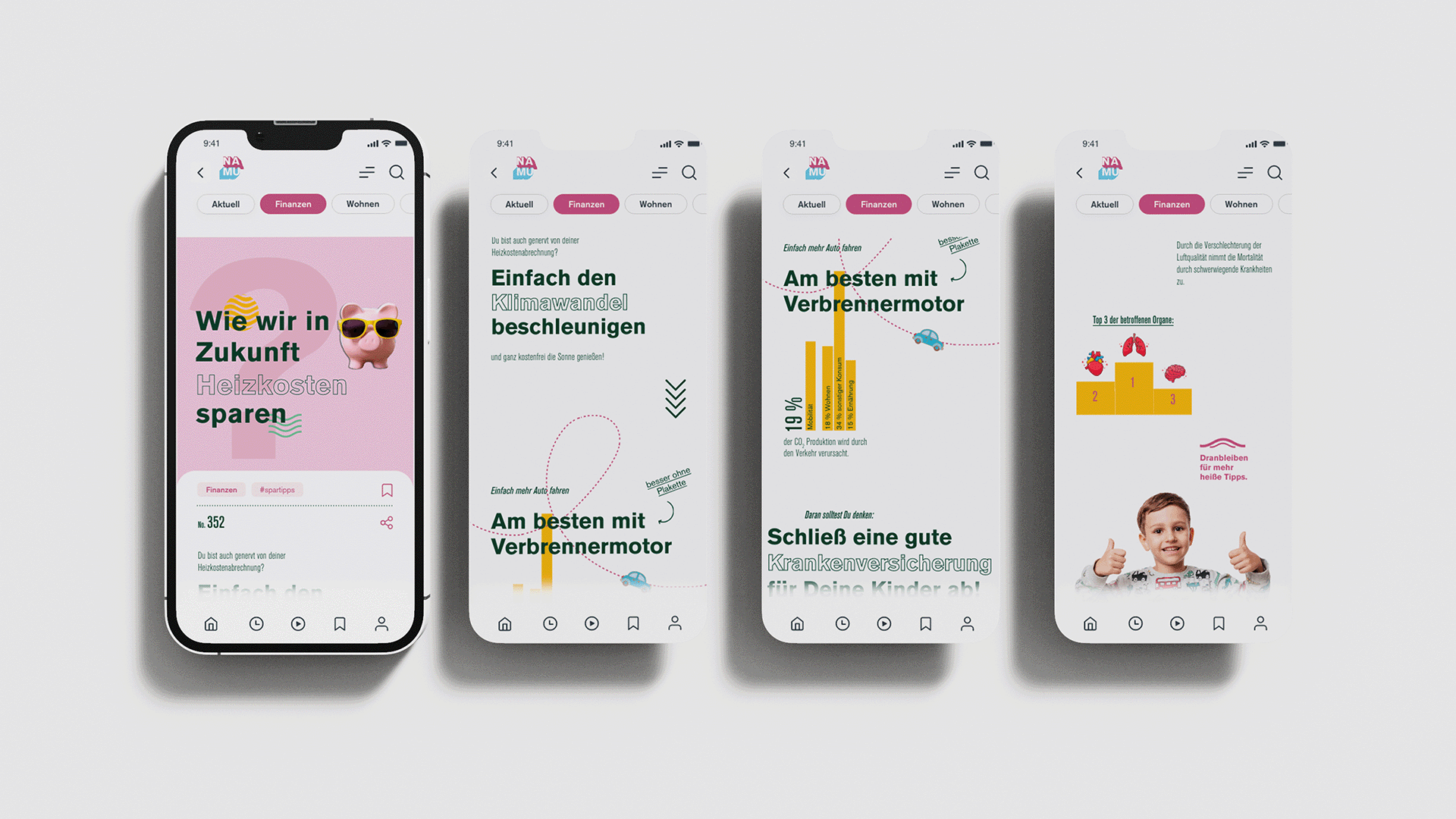 Klimawandel normative Beeinflussung App